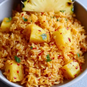 Pin Rice Pineapple Rice