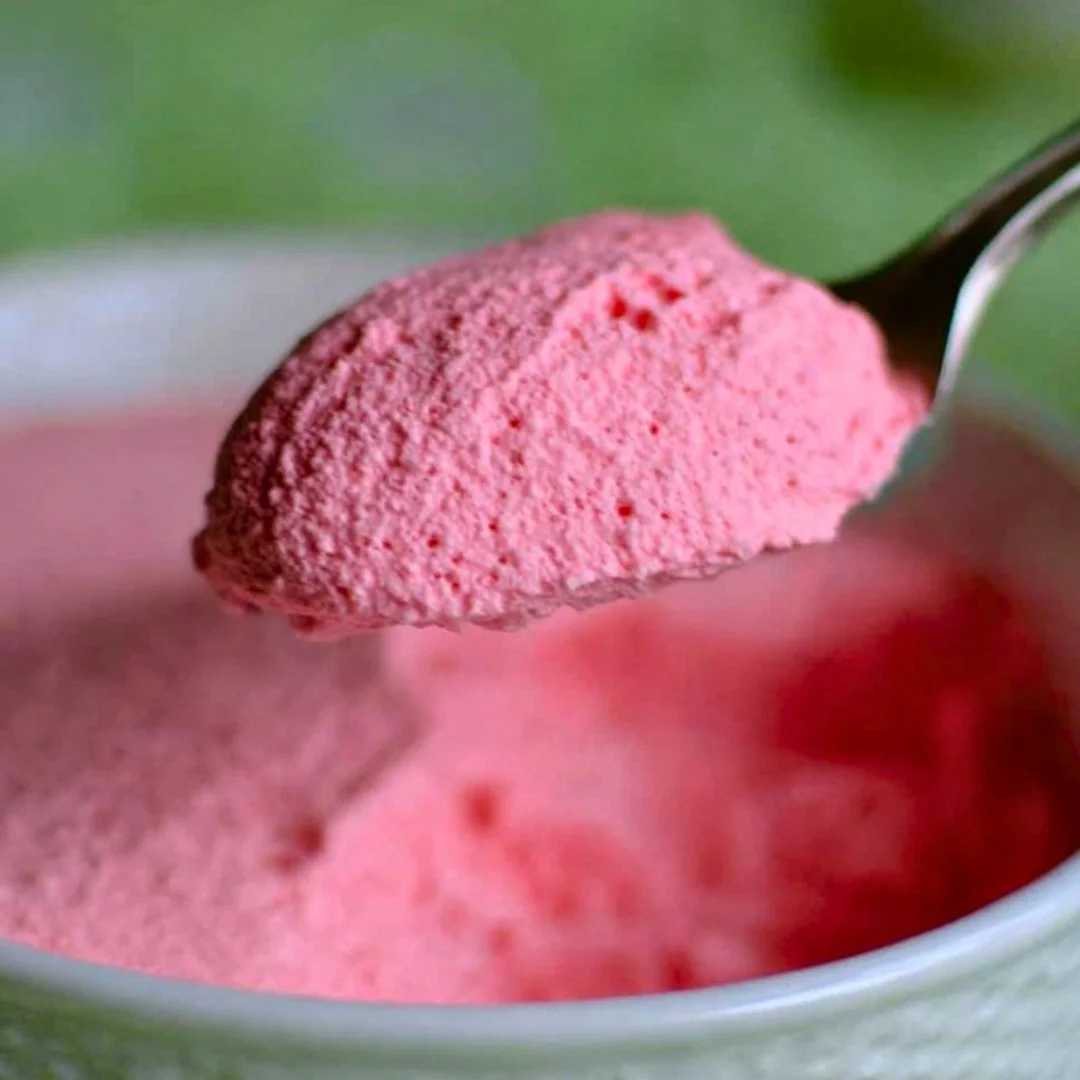 Delicious creamy keto jello whips dessert in a bowl